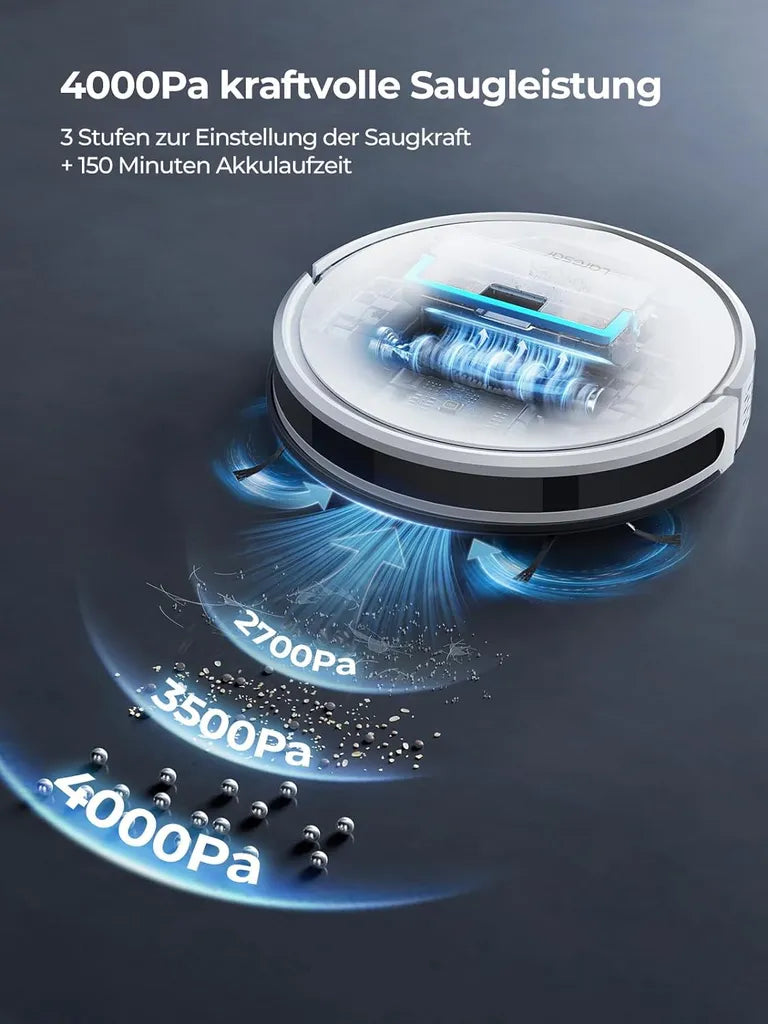 Pireware AutoVac 3S Staubsauger und Wischmopp Roboter