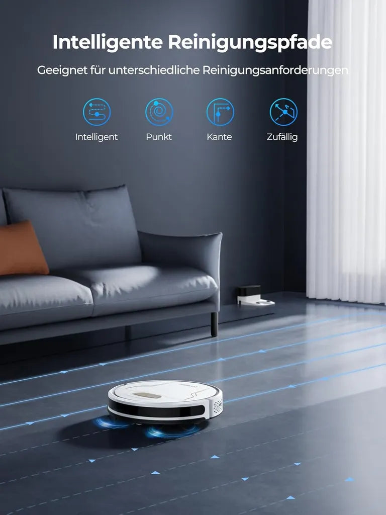 Pireware AutoVac 3S Staubsauger und Wischmopp Roboter