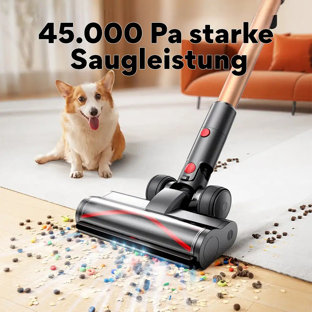 Pireware® Ultra 7 - Der Stärkste - Kabelloser Akku Staubsauger Beutellos