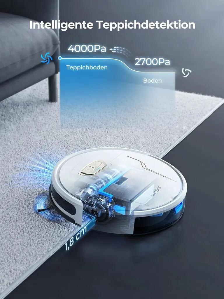Pireware AutoVac 3S Staubsauger und Wischmopp Roboter