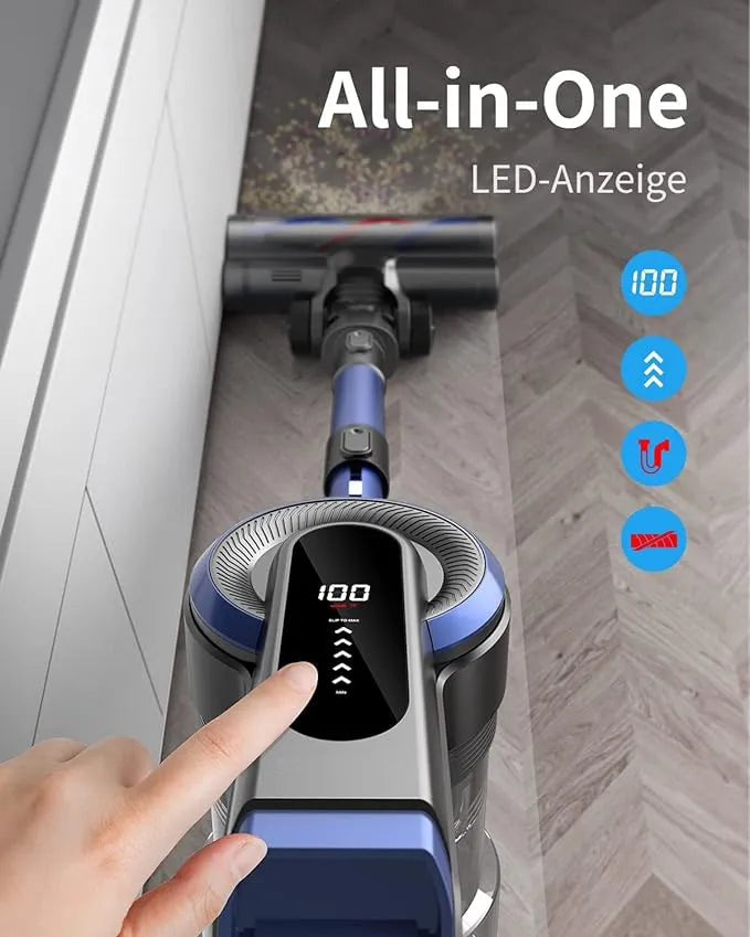 Pireware® Kabelloser Akku Staubsauger Beutellos