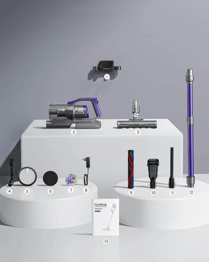 Pireware® Kabelloser Akku Staubsauger V2 Beutellos