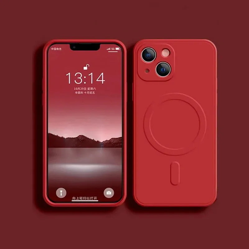 iPhone Silikonhülle mit MagSafe