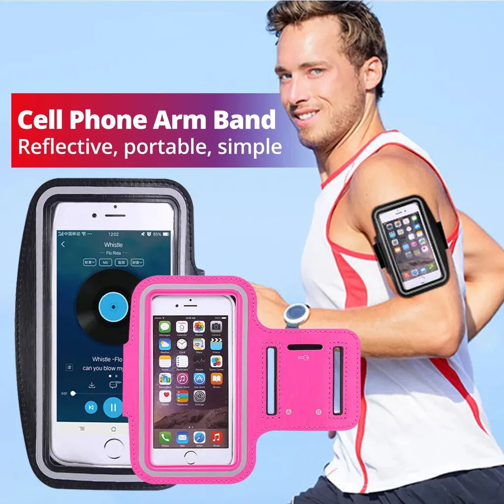 handy aufbewahrung laufen Handy-Halter Universal Armband Laufen Sport Smartphone-Tasche 6,8 Zoll