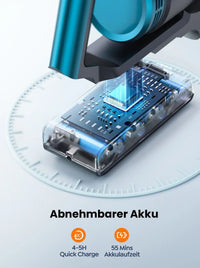 Pireware® Prime 3 Kabelloser Akku Staubsauger Beutellos
