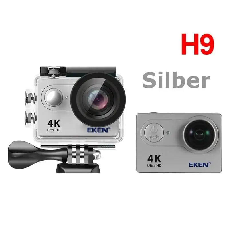 Action Cam Kamera 4K Variante Silber