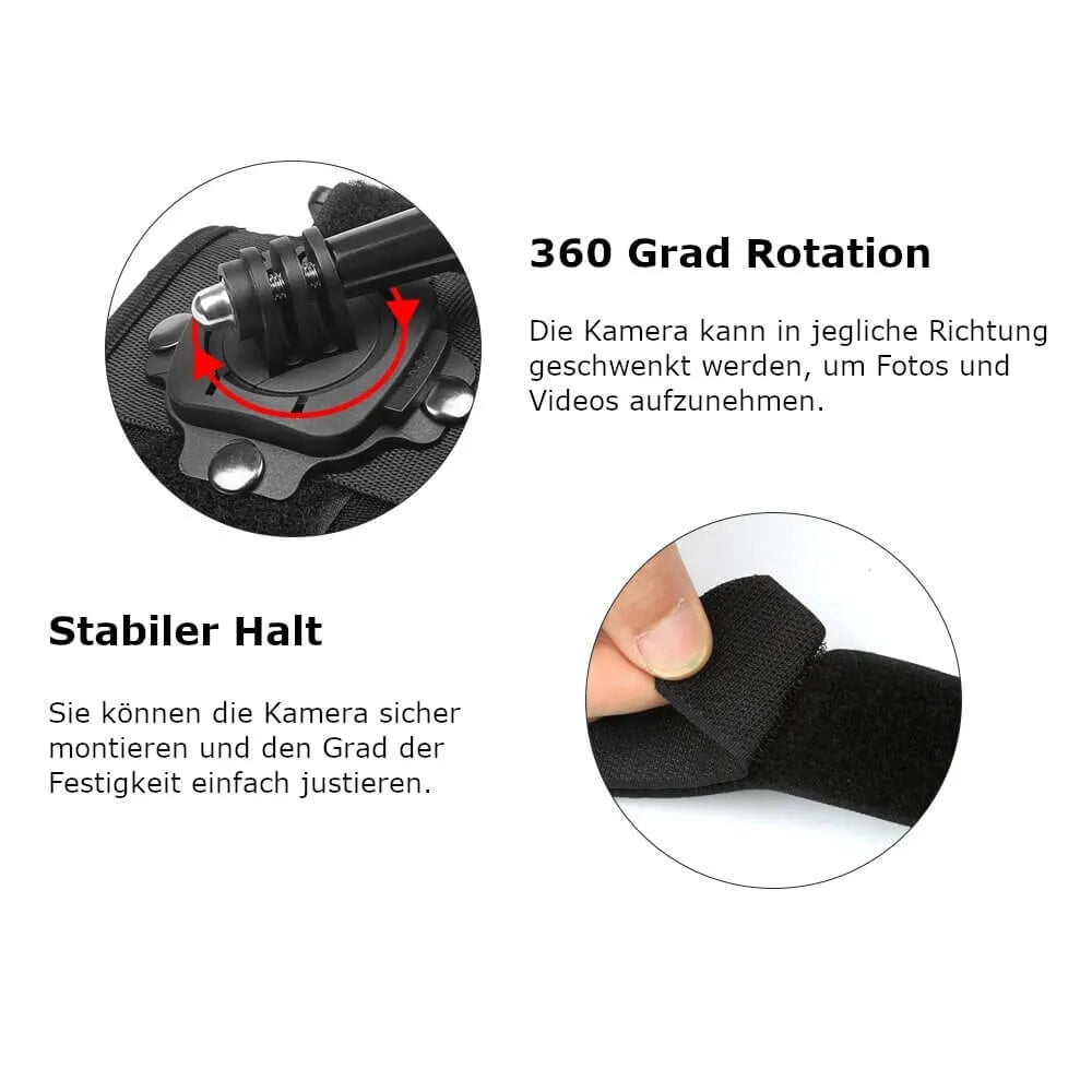 Action Cam 4K Handgelenk Gurt Arm Halterung