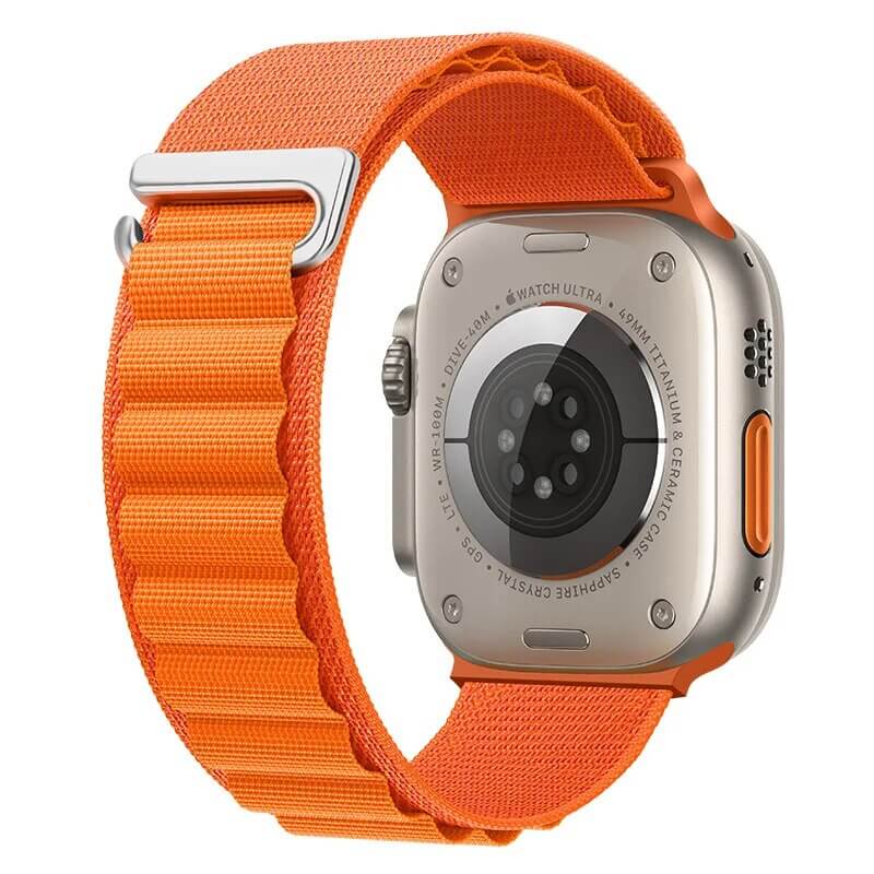 Apple Watch Armband Nailon Orange