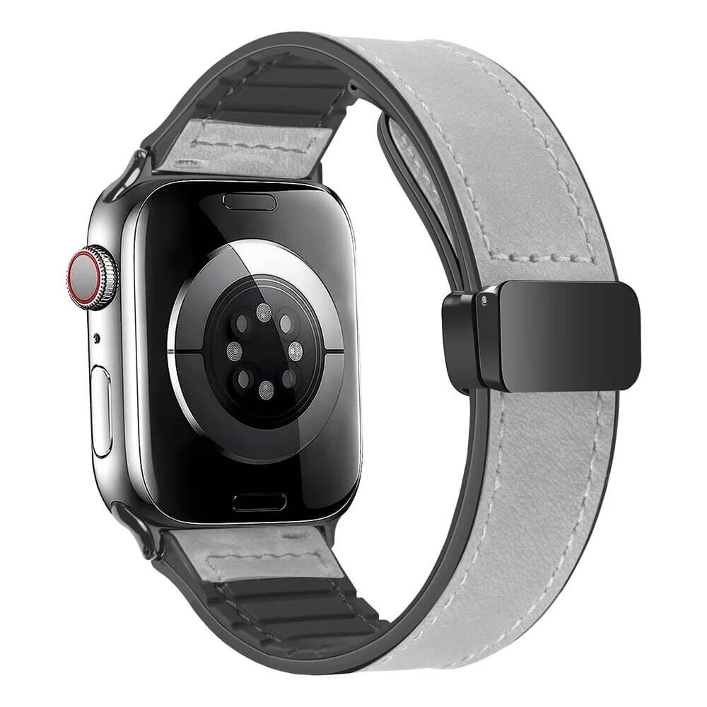 Apple Watch Armband aus Leder mit Magnetverschluss