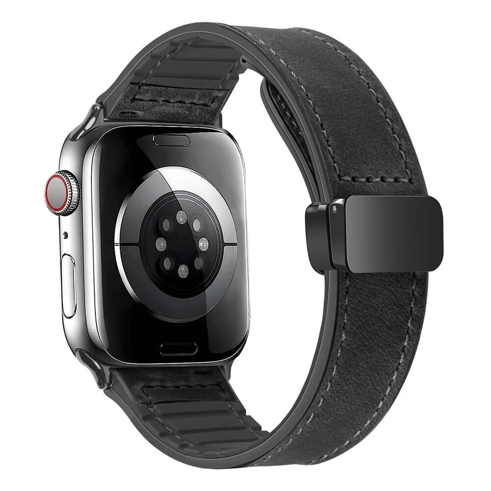 Apple Watch Armband aus Leder mit MagnetverschlussApple Watch Armband aus Leder mit Magnetverschluss