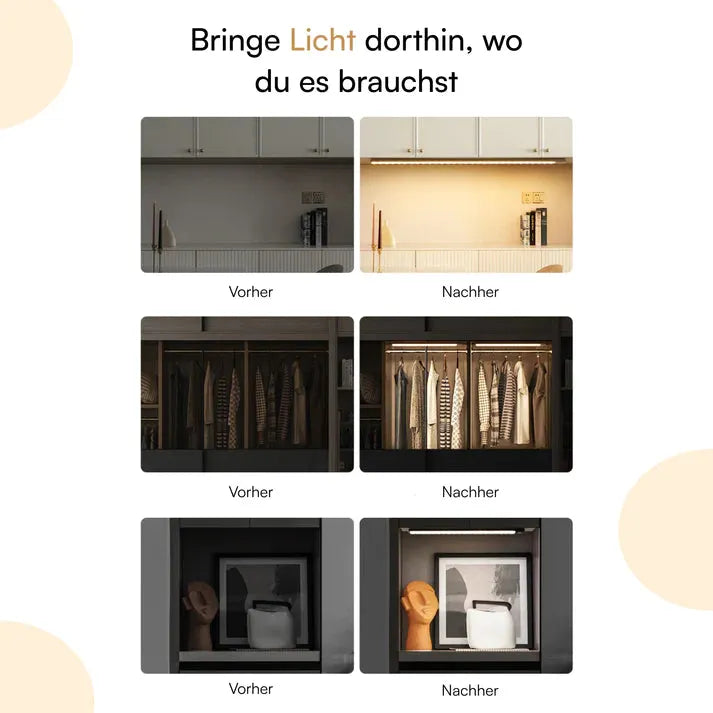 Easylicht - Magnetische Bewegungssensor Lampe