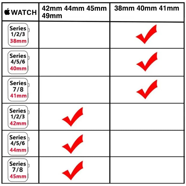 Apple Watch Armband Kompatibel mit Apple Watch Series 1 2 3 4 5 6 7 8 9 SE