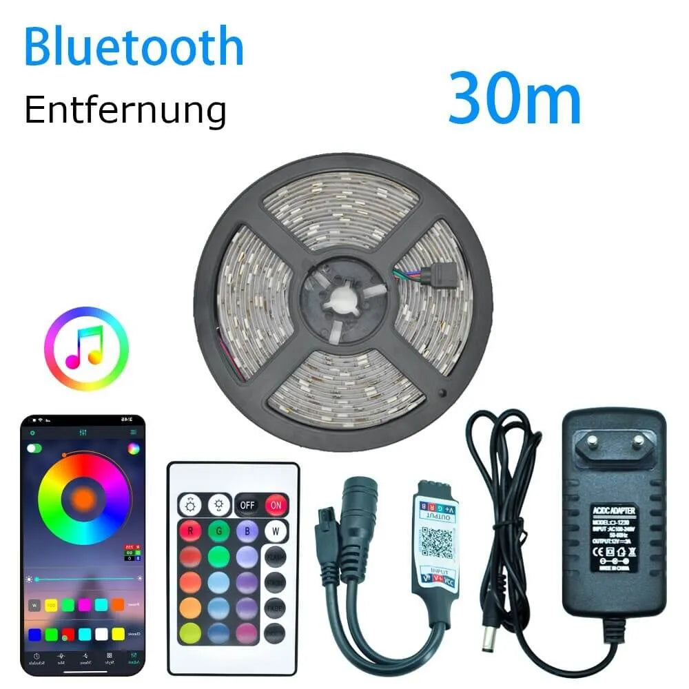 LED Lichter per Bluetooth und Fernbedienung steuerbar