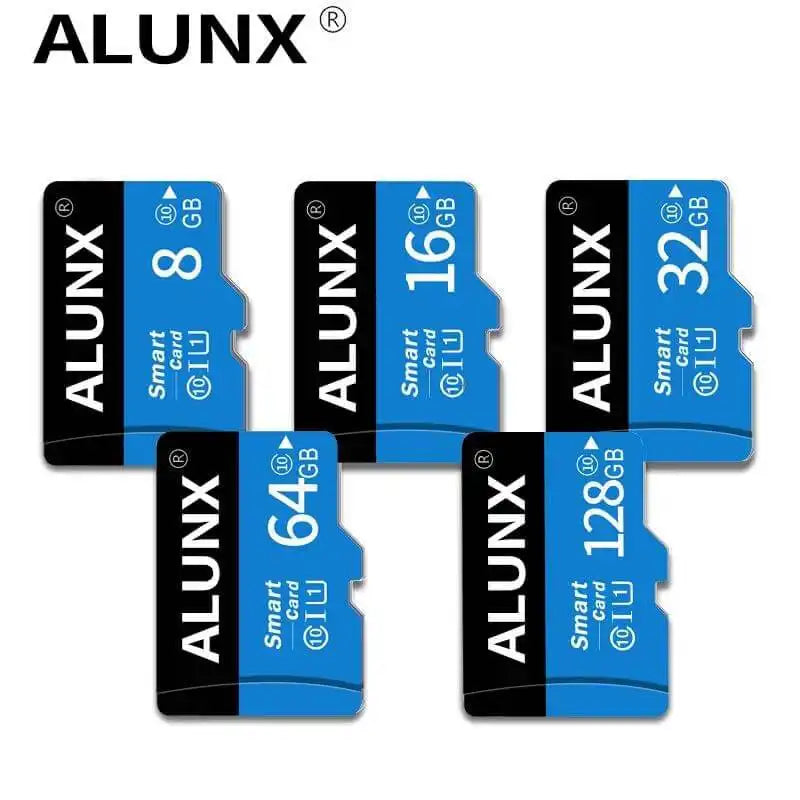 Micro SD Speicherkarte mit verschiedenen Speicherkapazitaeten von 8GB bis 256GB