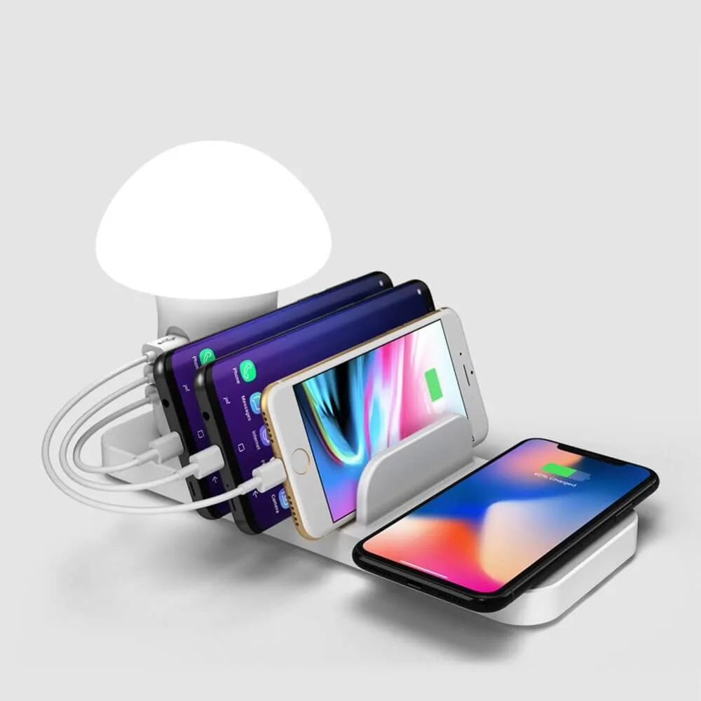 LICHIFIT Magnetische Ladestation Für GO Plus+ – Mit RGB-Lichtern, Silikon-Hülle & Kabellosem Laden