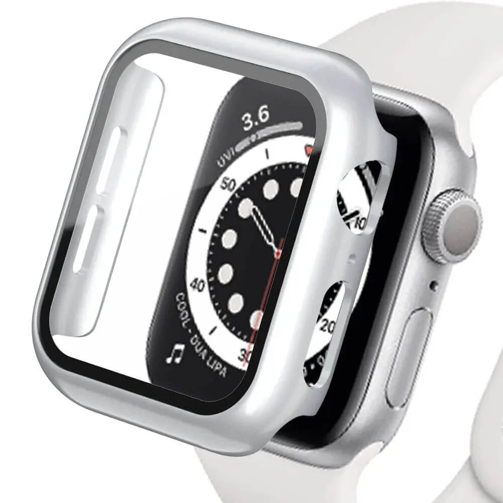 Pireware® Panzerglas Schutzhülle für Apple Watch