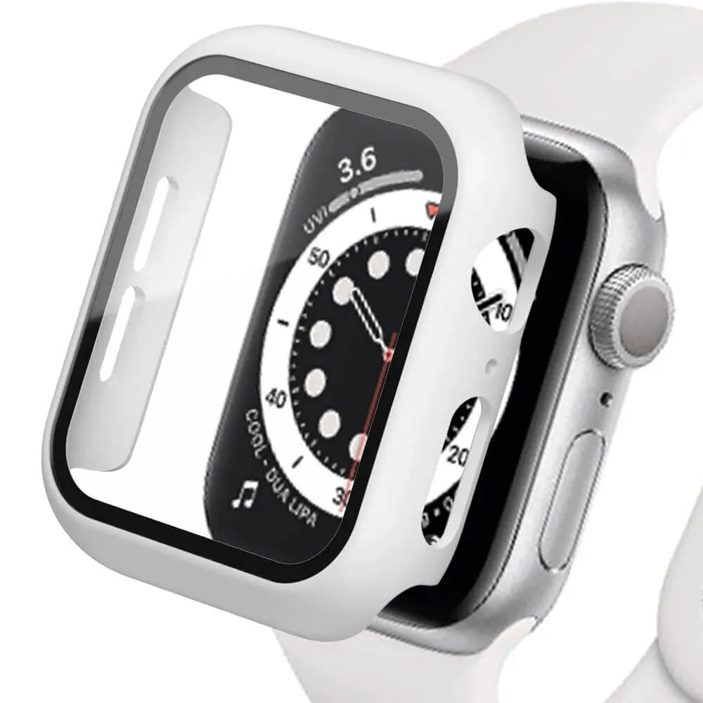Pireware® Panzerglas Schutzhülle für Apple Watch