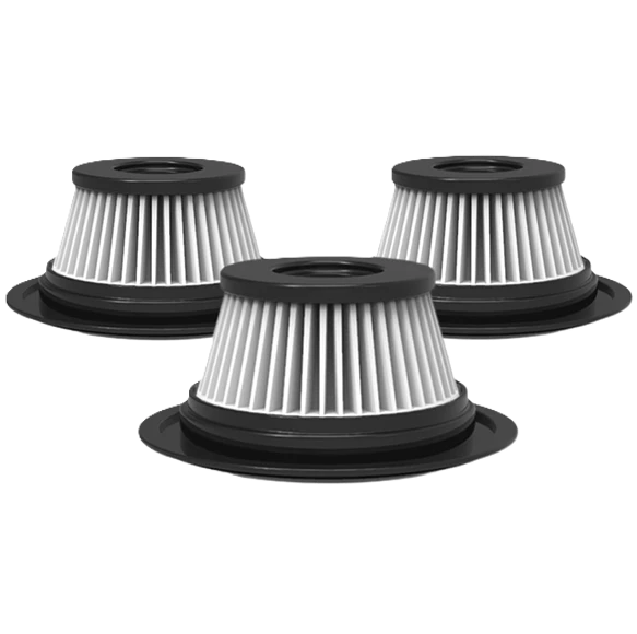 Extra Ersatz HEPA-Filter (3er Pack) für Pireware® Ultra 8 Kabelloser Akku Staubsauger