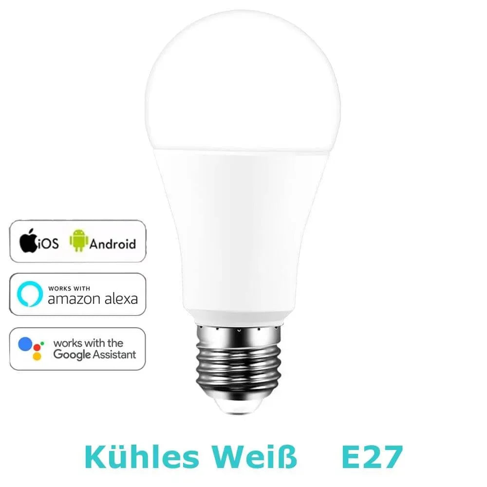 Smarte Glühbirne Kalt Weiss Alexa