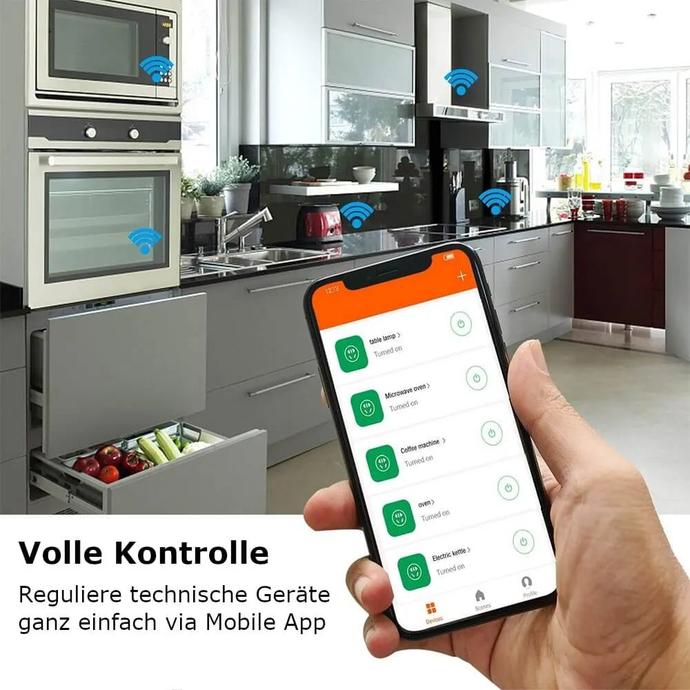 Smarte WLAN Steckdose Alexa App