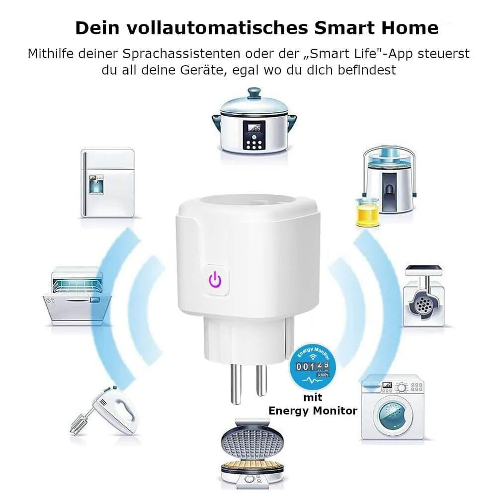 Smarte WLAN Steckdose Sprachsteuerung Funktionen