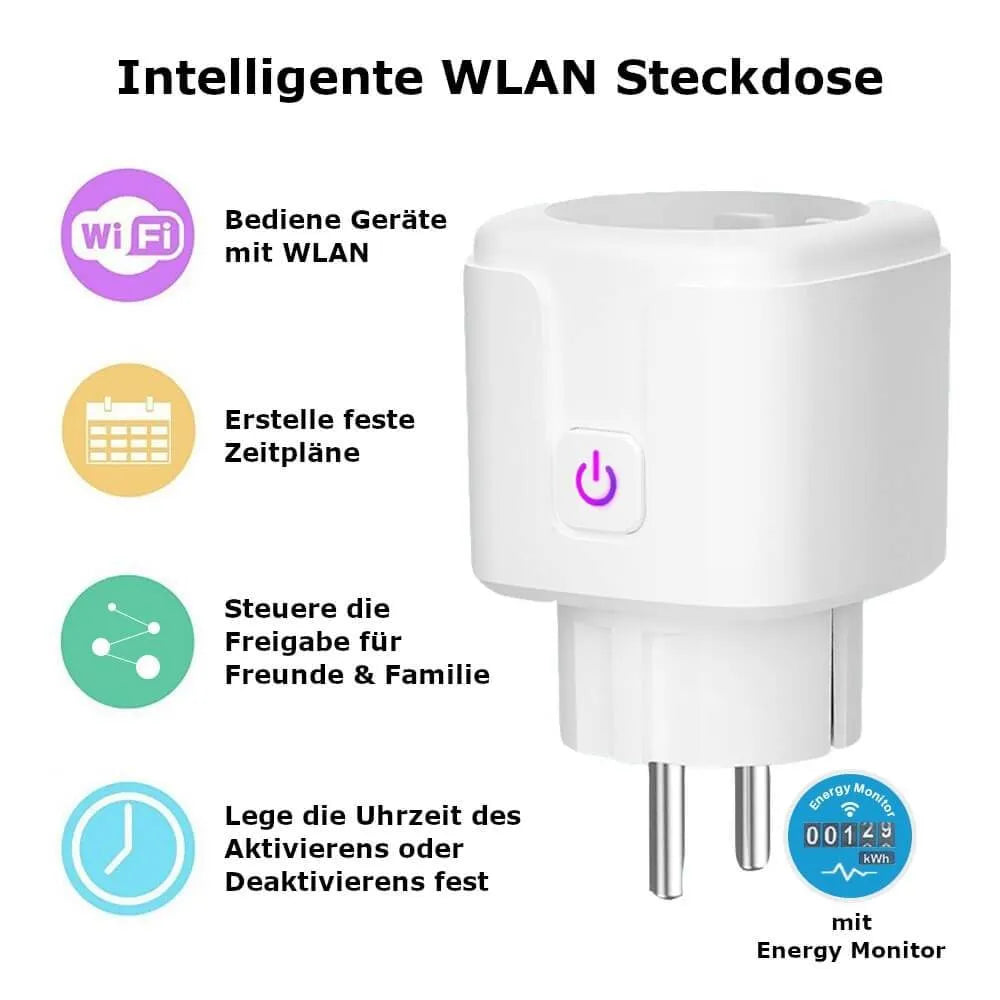 Smarte WLAN Steckdose Alexa Funktionen