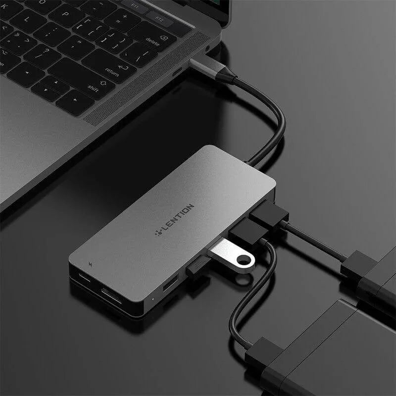 USB Multi Adapter in Aktion