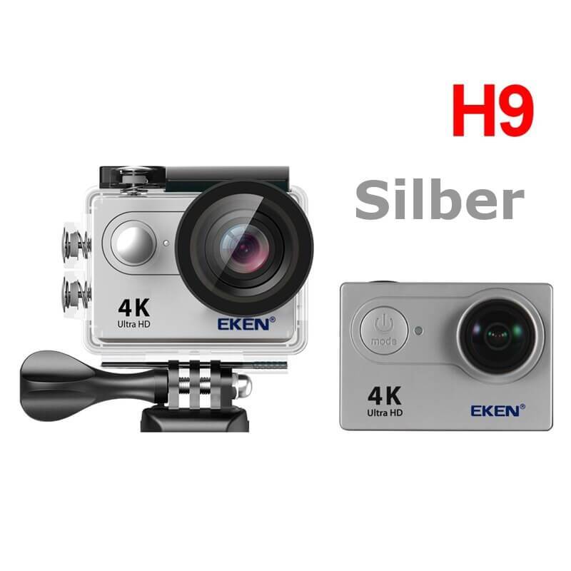 Action Cam Kamera 4K Variante Silber