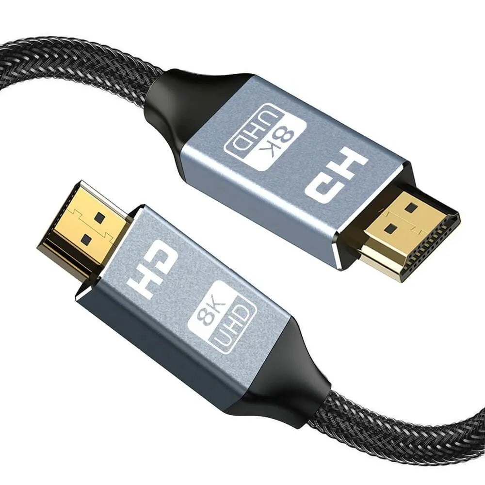 8k Hdmi 2.1 Kabel in grau