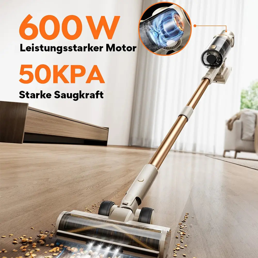 Pireware® Nova 7 Kabelloser Akku Staubsauger Beutellos