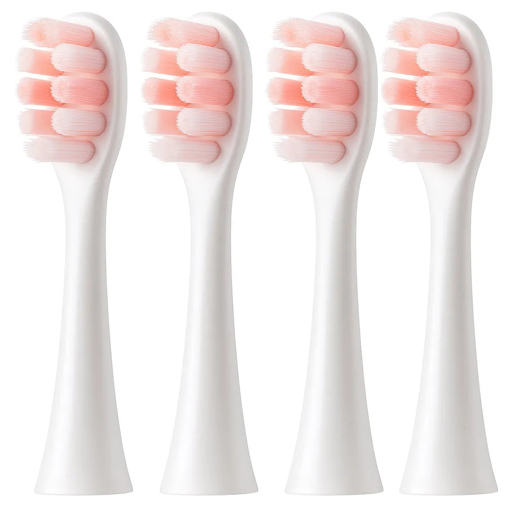 4er-Pack Extra Ersatz Nylon Zahnbürstenkopf für Pireware® SonicSense Schallzahnbürste