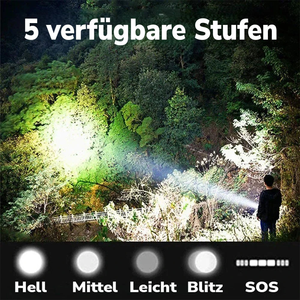 LED Taschenlampe – Extrem hell - Immer Einsatzbereit