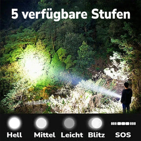LED Taschenlampe – Extrem hell - Immer Einsatzbereit