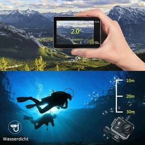 Action Cam Kamera 4K wasserdicht wasserfest