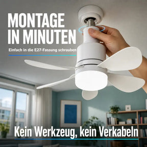 Pireware® AirLux Deckenventilator-Leuchte