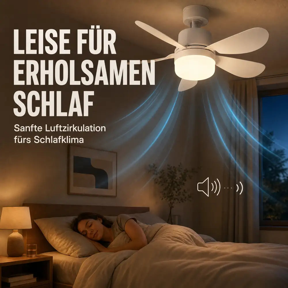 Pireware® AirLux Deckenventilator-Leuchte