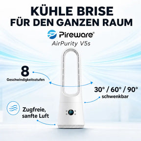 Pireware® AirPurity 2-in-1 Luftkühler und Luftreiniger V5s