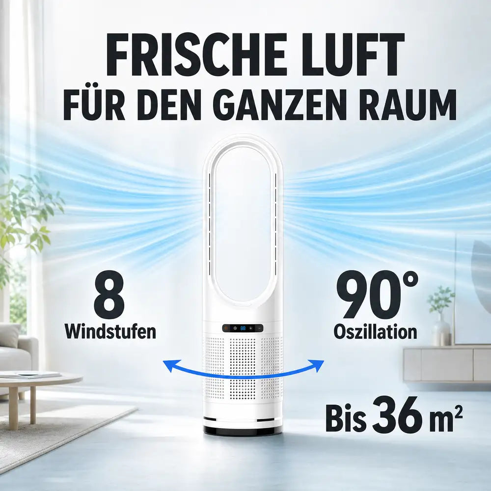 Pireware® AirPurity Neo 2-in-1 Luftkühler und Luftreiniger