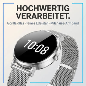 Hochwertig verarbeitet – Gehäuse und Milanaise-Armband der Amory 5 Mini im Detail