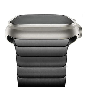 Apple Watch Armband Edelstahl Schwarz