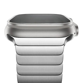 Apple Watch Armband Edelstahl Silber