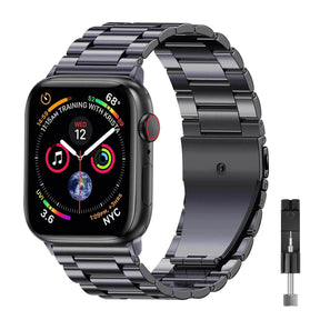 Pireware Validus Armband für die Apple Watch Grau Edelstahl