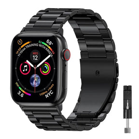 Pireware Validus Armband für die Apple Watch Schwarz Edelstahl
