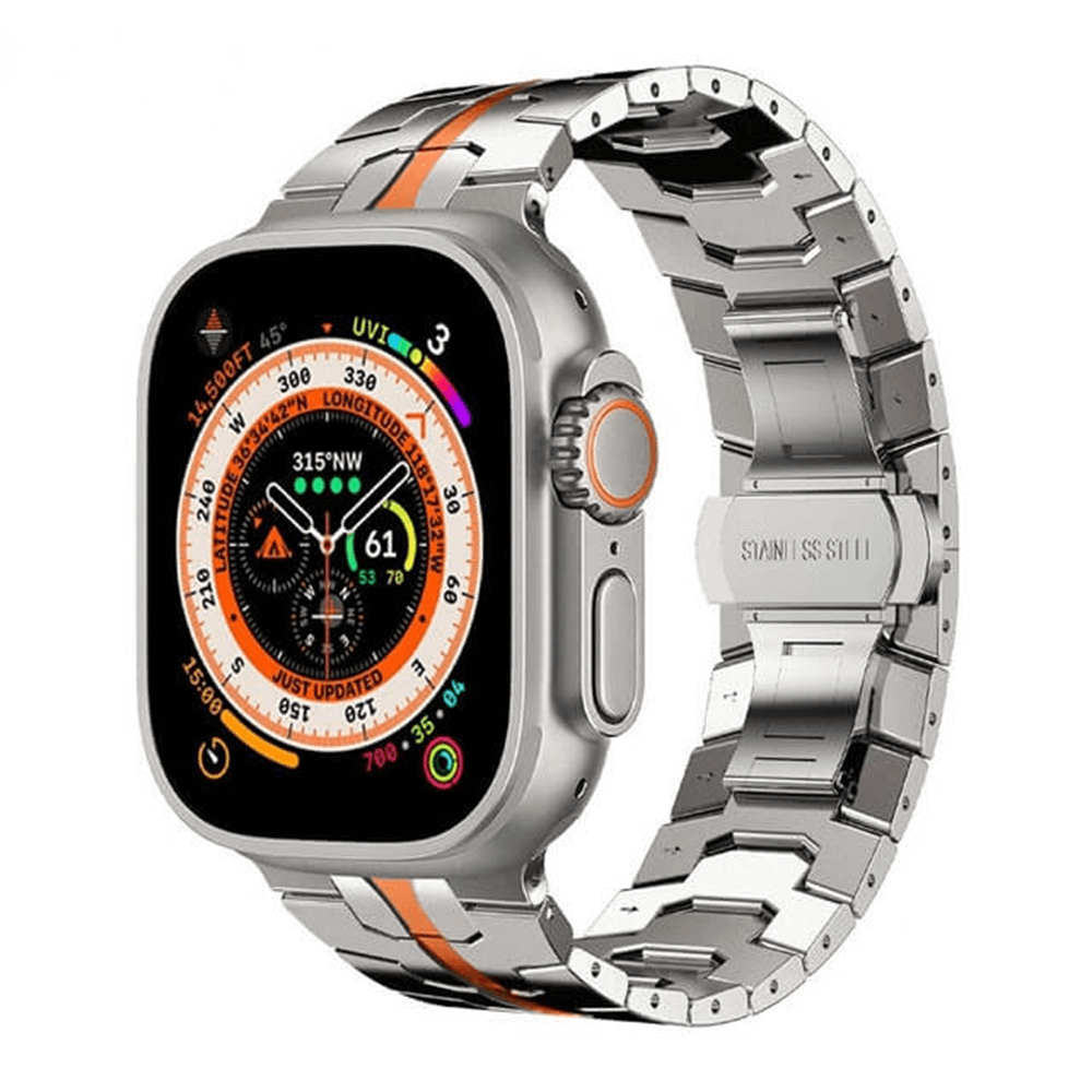 Pireware Titan Orange Apple Watch Armband 
