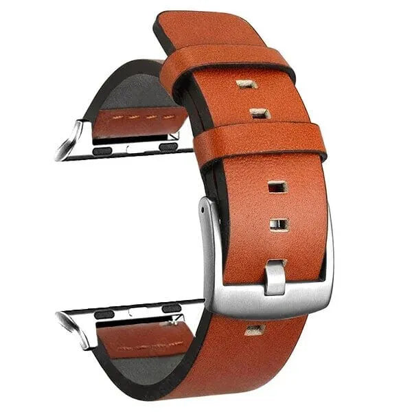 Apple Watch Armband Echtleder mit Schnalle