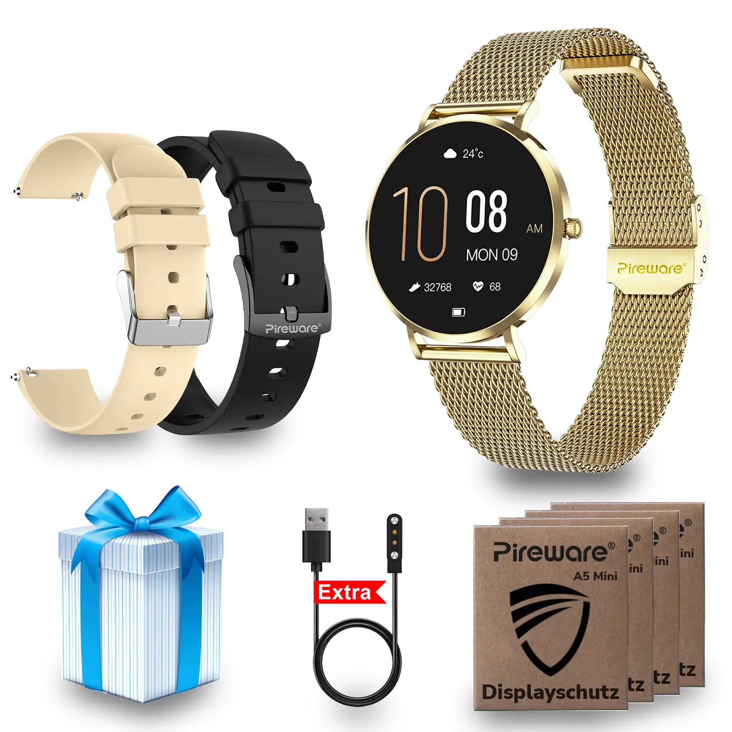 Pireware® Amory 5 Mini Smartwatch