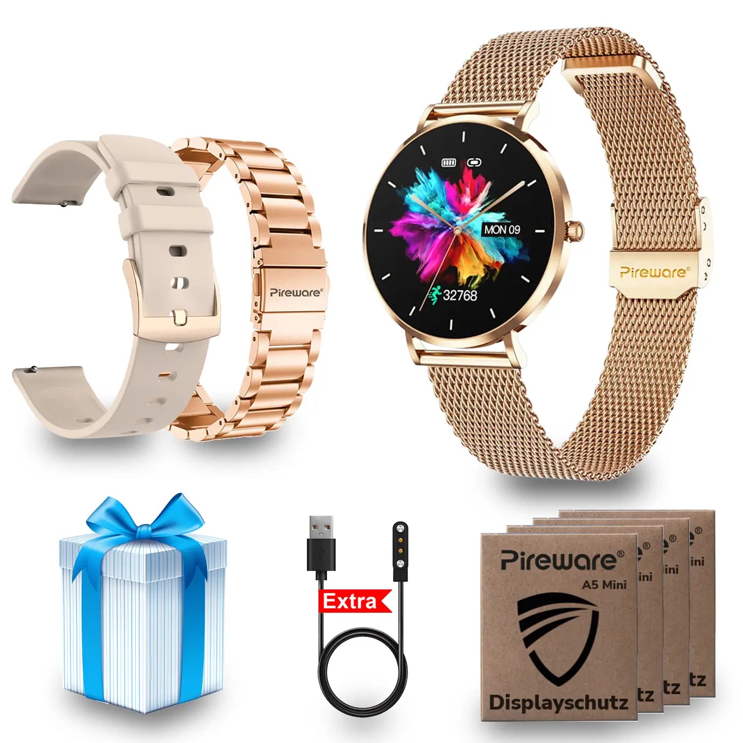 Pireware® Amory 5 Mini Smartwatch