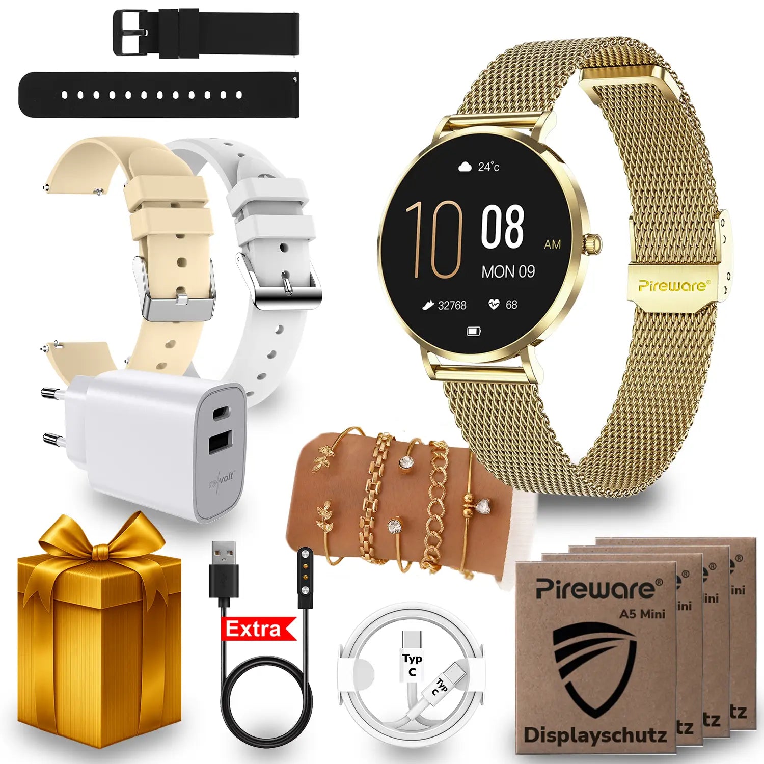 Pireware® Amory 5 Mini Smartwatch