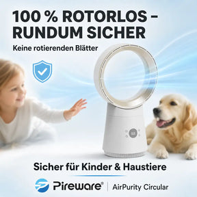 Pireware® AirPurity Circular 2-in-1 Luftkühler und Luftreiniger