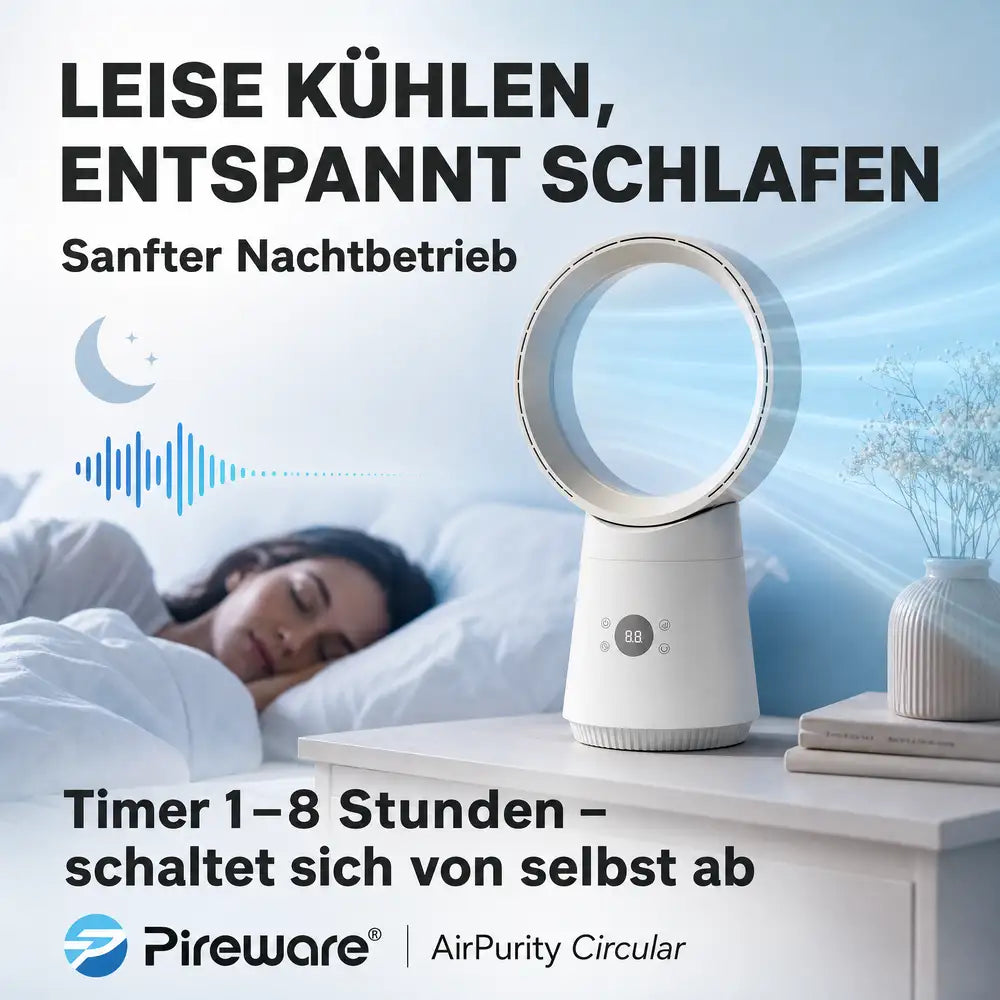 Pireware® AirPurity Circular 2-in-1 Luftkühler und Luftreiniger